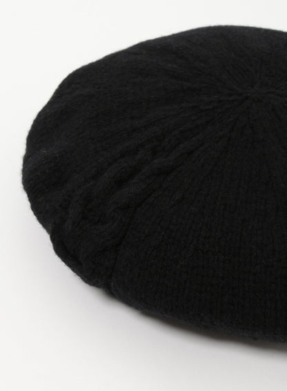 KNITTED LAMBSWOOL BERET