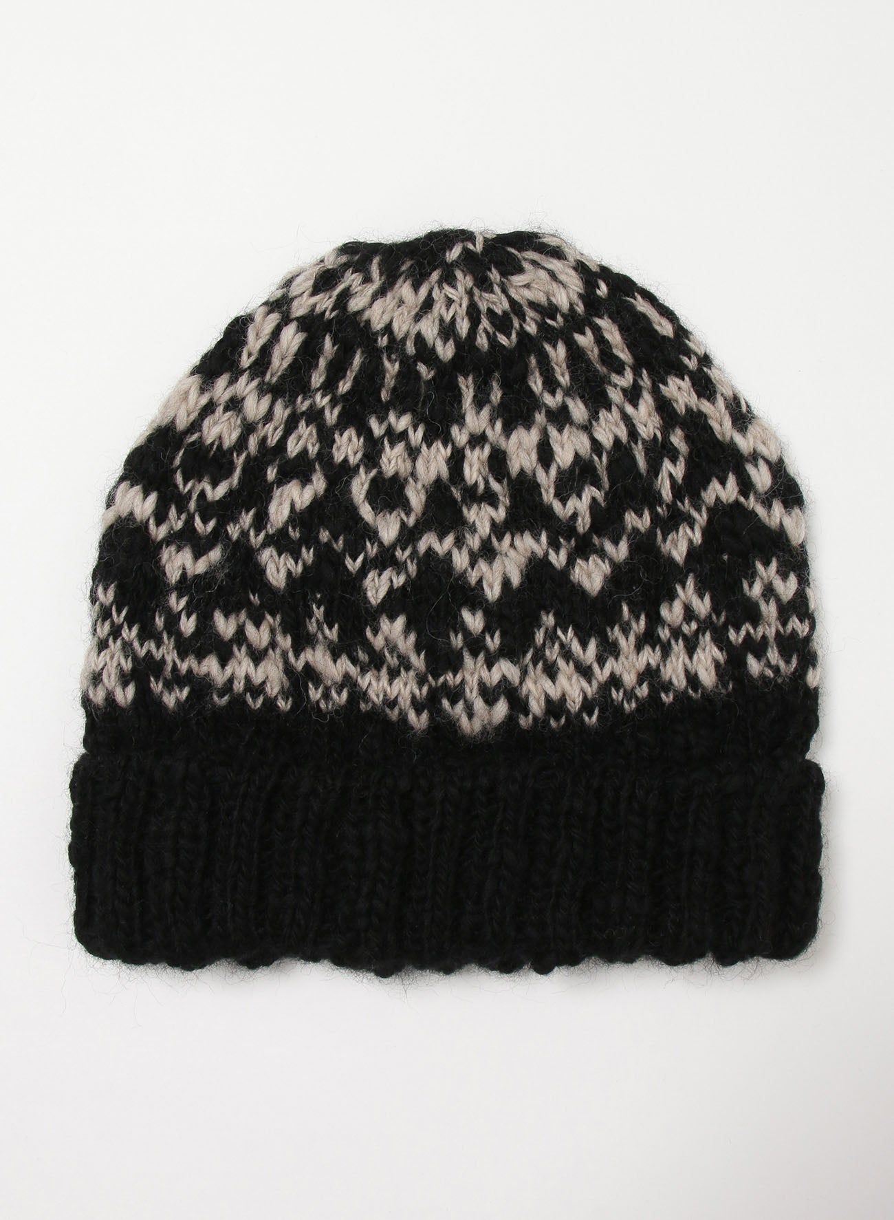 HAND-KNITTED BEANIE