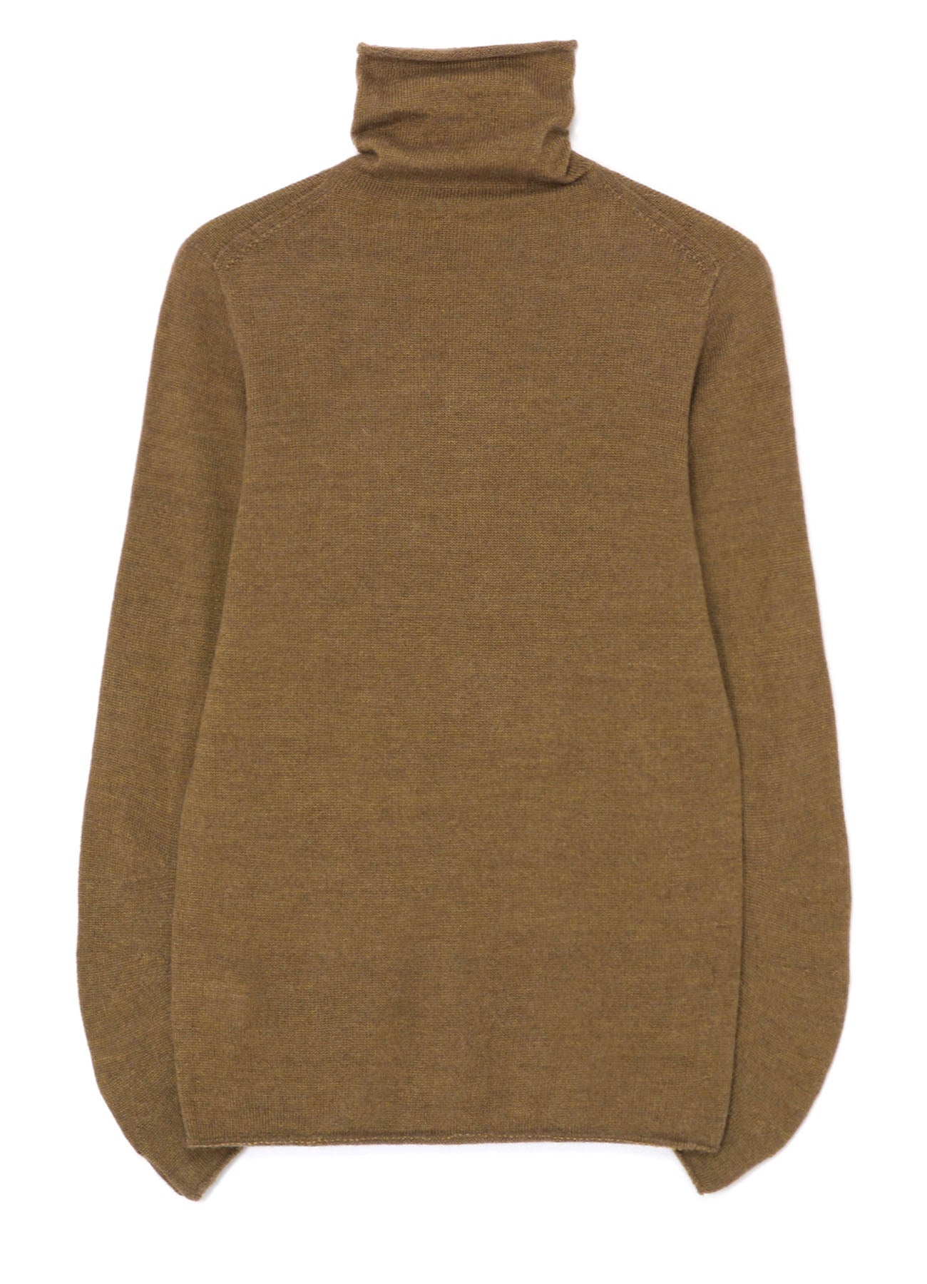 ALPACA BLEND DRAPEY SLEEVE TURTLENECK