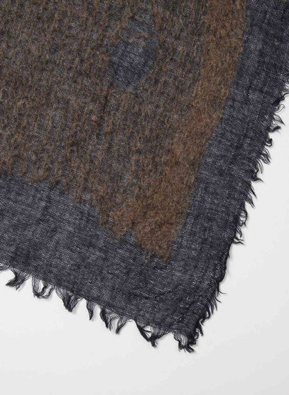 WOOL/MOHAIR BLEND SCARF