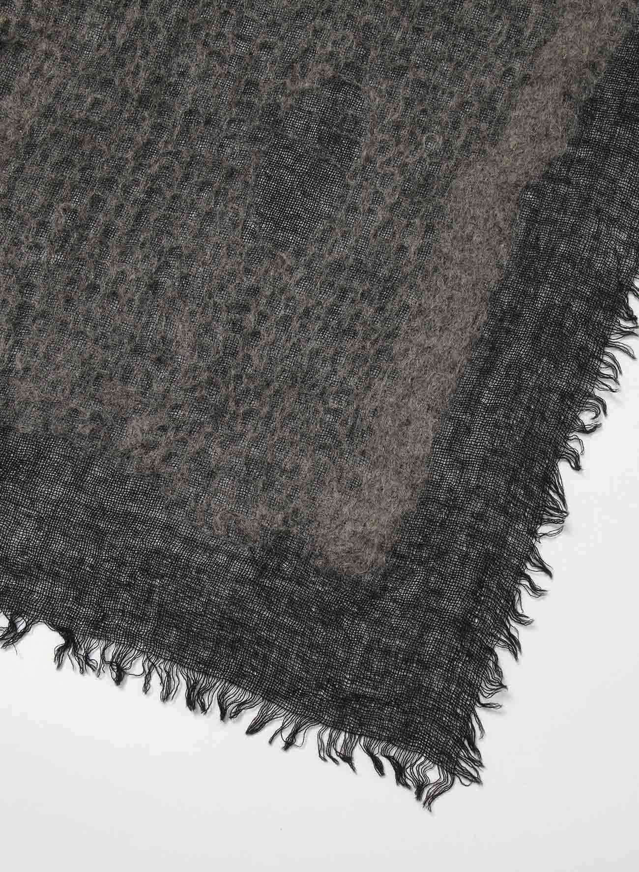 WOOL/MOHAIR BLEND SCARF