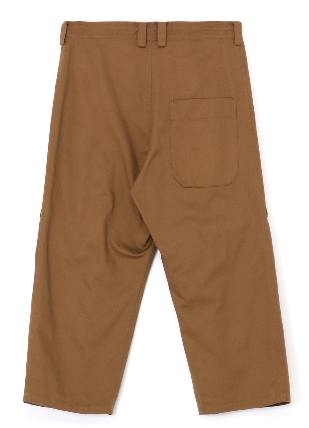 [Y's BORN PRODUCT] COTTON TWILL LONG POCKET PANTS