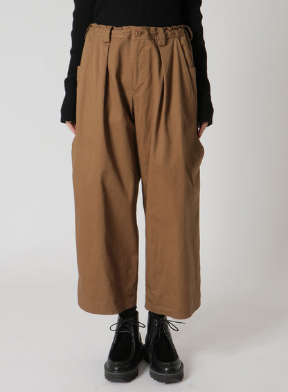 [Y's BORN PRODUCT] COTTON TWILL LONG POCKET PANTS