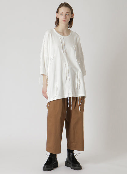 [Y's BORN PRODUCT] COTTON TWILL LONG POCKET PANTS