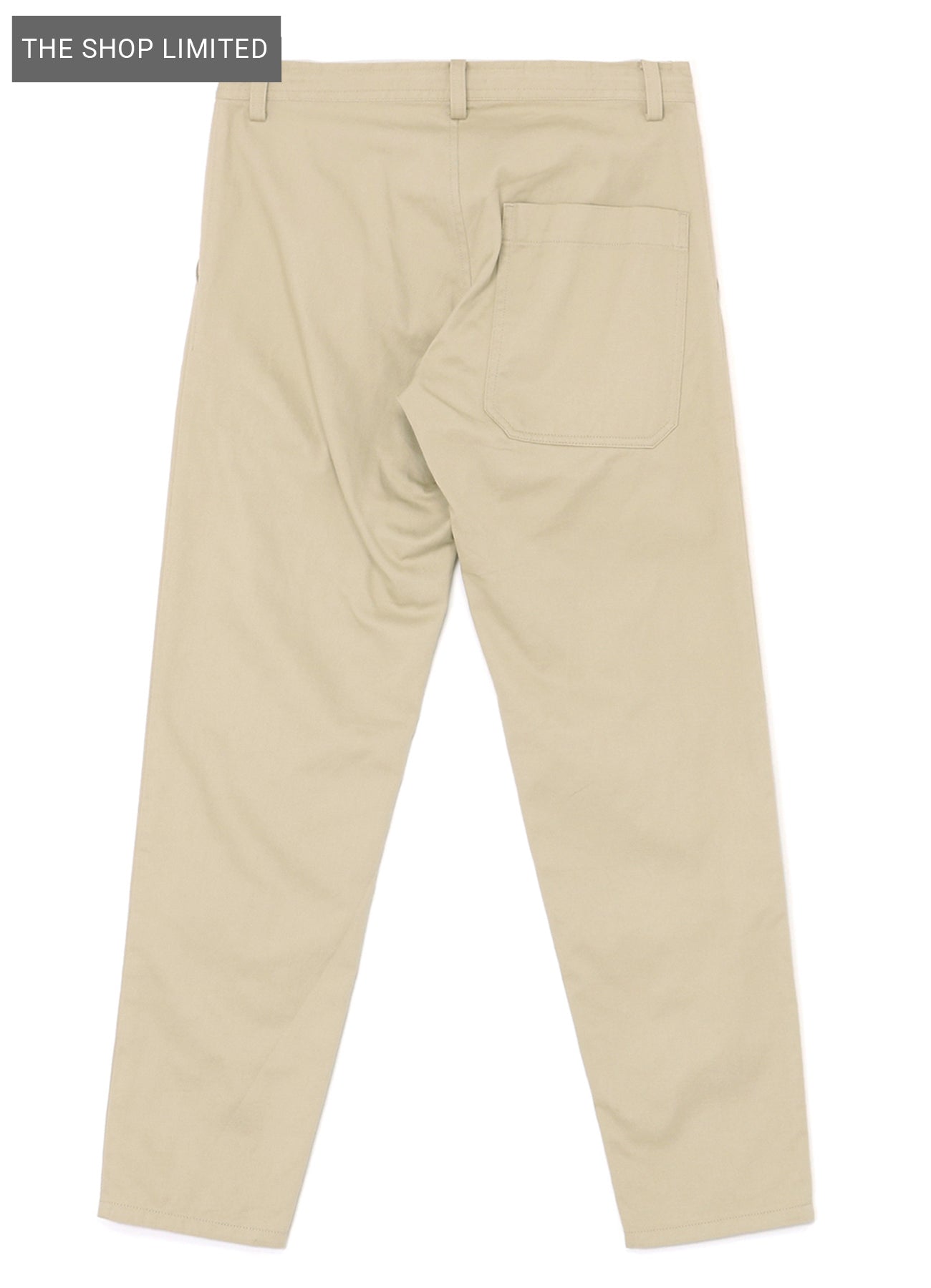 [Y's BORN PRODUCT] COTTON TWILL SLIM FIT DRAWSTRING PANTS