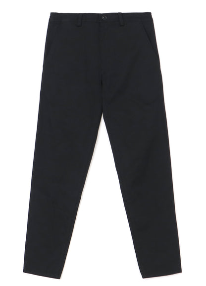 [Y's BORN PRODUCT] COTTON TWILL SLIM FIT DRAWSTRING PANTS