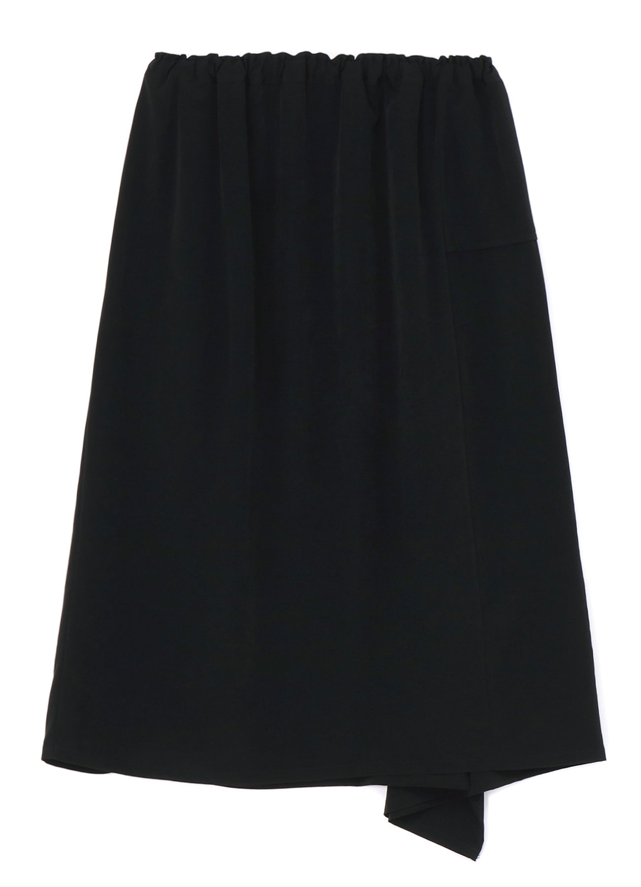 CREPE de CHINE RIGHT FLAP DETAIL SKIRT