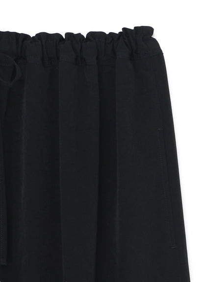 CREPE de CHINE RIGHT FLAP DETAIL SKIRT