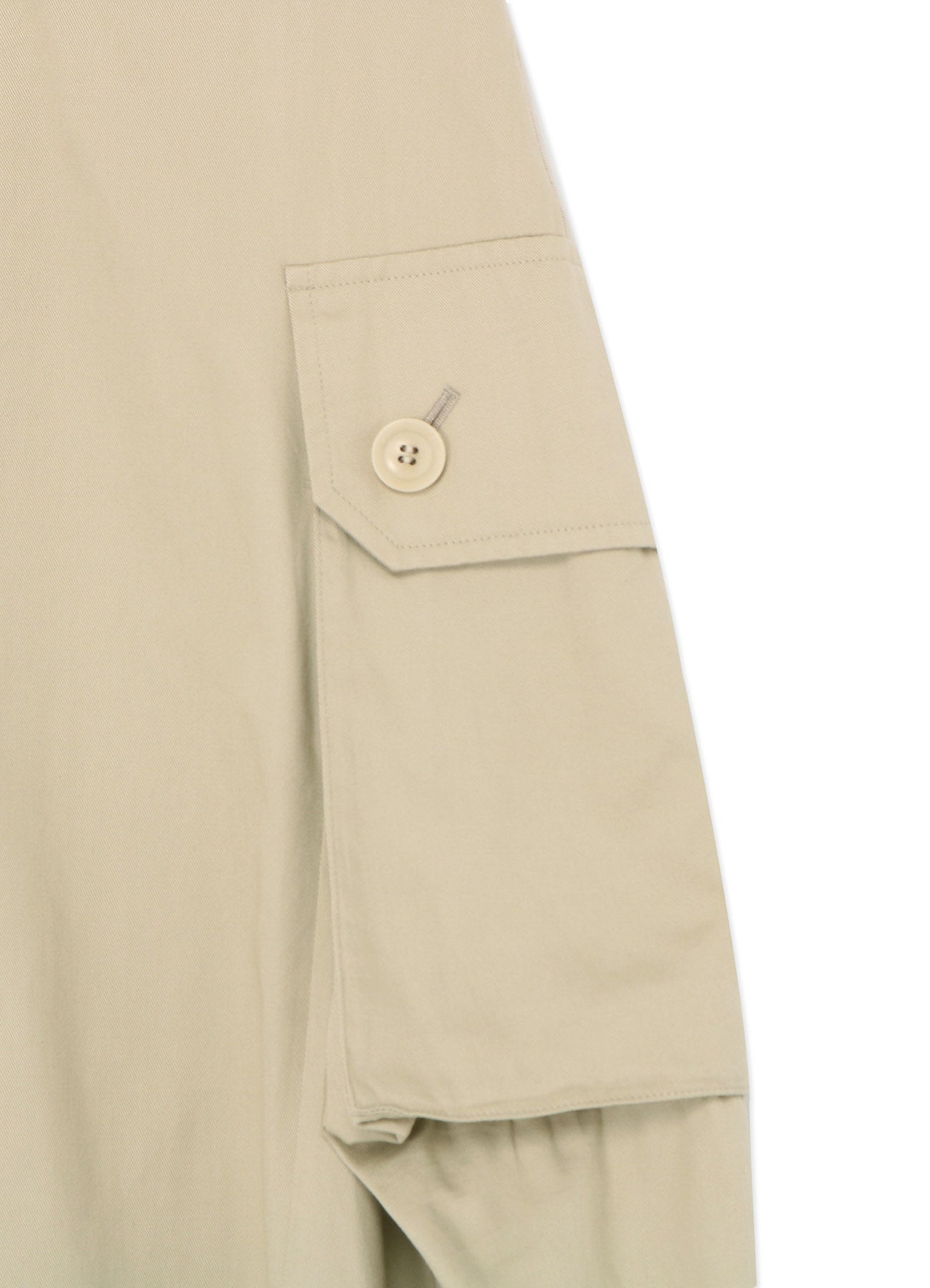 [Y's BORN PRODUCT] COTTON TWILL CARGO PANTS-STYLE SKIRT