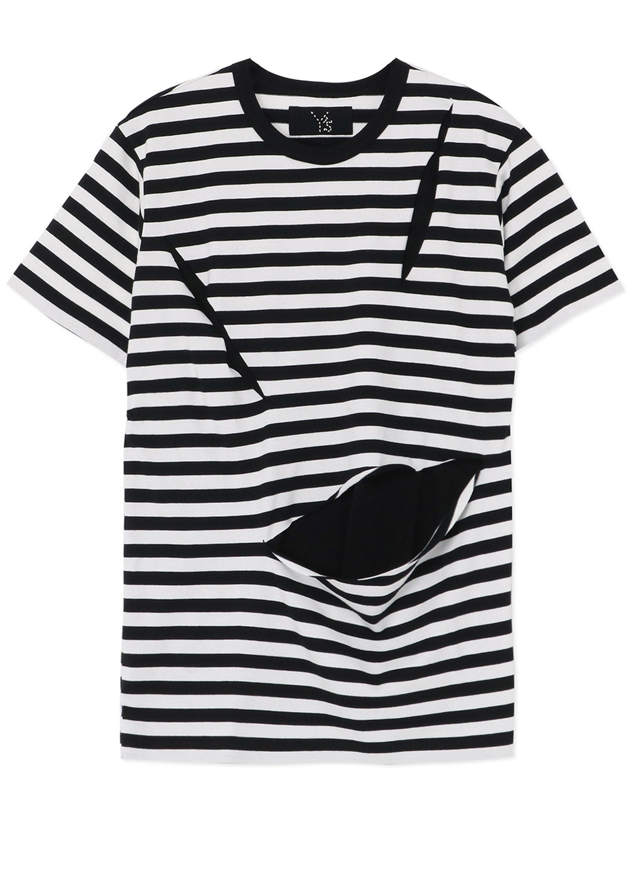 STRIPED COTTON T-SHIRT