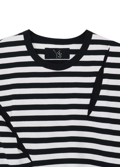 STRIPED COTTON T-SHIRT