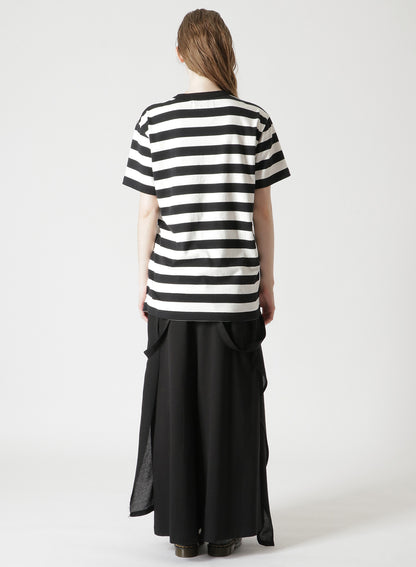 STRIPED COTTON T-SHIRT