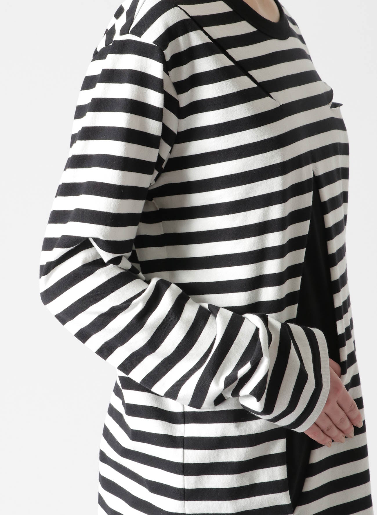 NWT ATM Striped on sale Jersey Long Sleeve T-shi