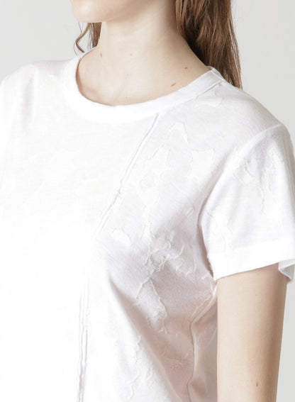 LEFT VERTICAL SEAM T-SHIRT