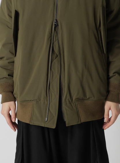 PADDED TYPEWRITER POLYESTER BLOUSON