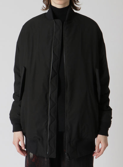 PADDED TYPEWRITER POLYESTER BLOUSON