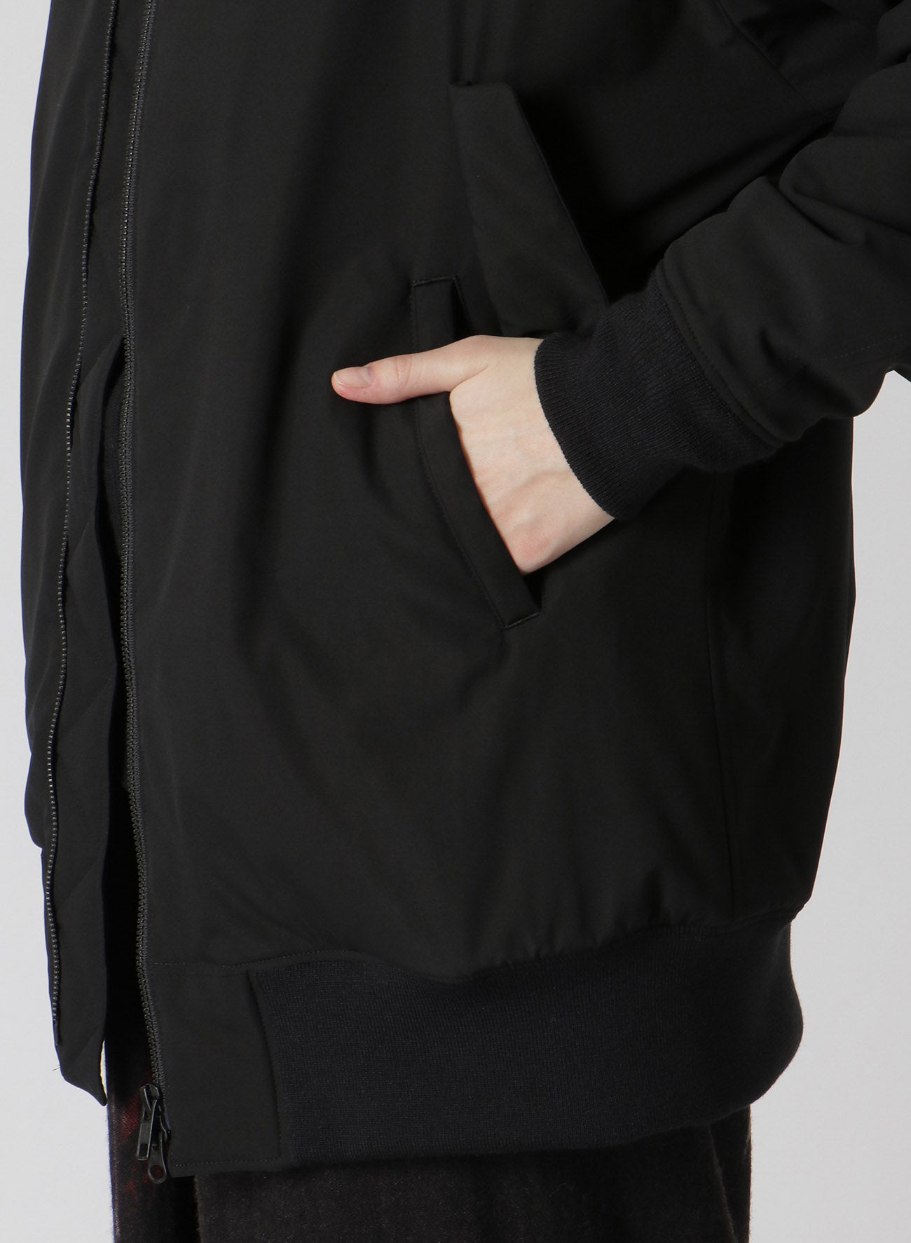 PADDED TYPEWRITER POLYESTER BLOUSON