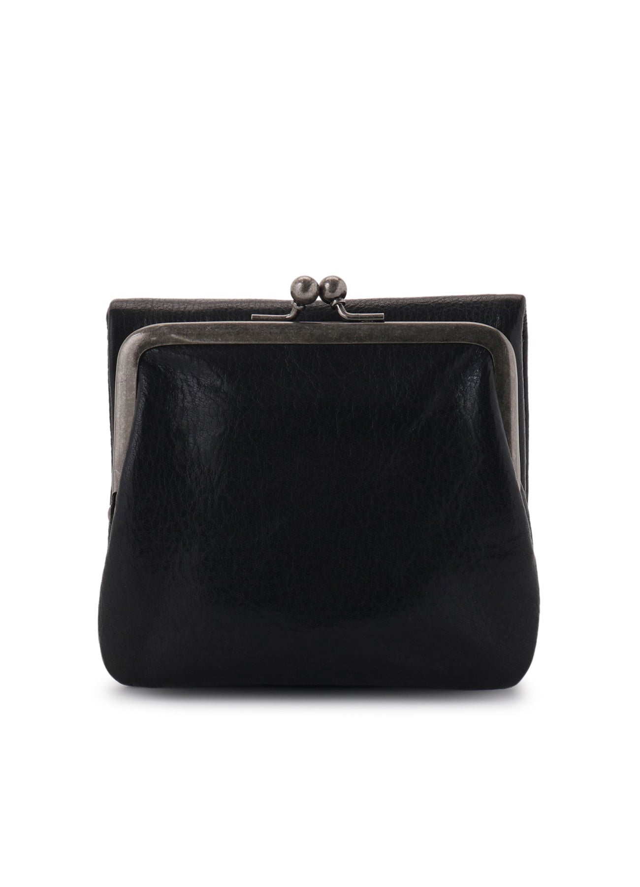 SURFACE-DYED SOFT TAN LEATHER PUFFY WALLET