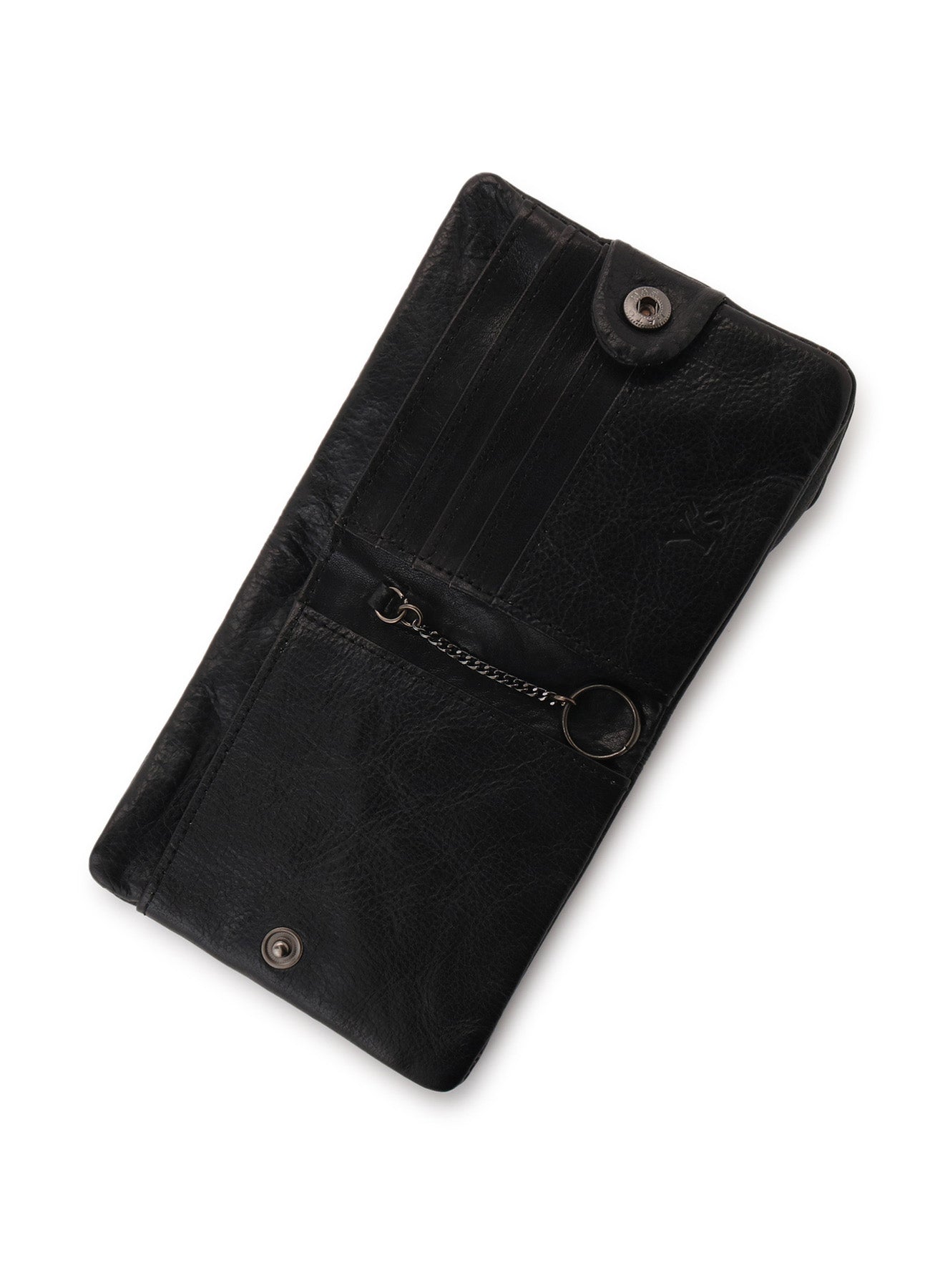 SURFACE-DYED SOFT TAN LEATHER PUFFY WALLET