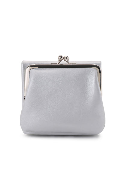 FOIL LEATHER PUFFY WALLET