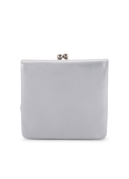 FOIL LEATHER PUFFY WALLET