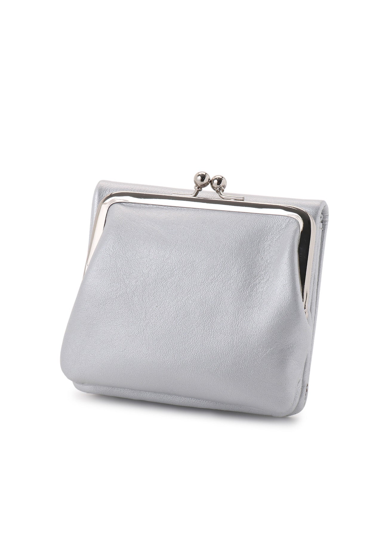 FOIL LEATHER PUFFY WALLET