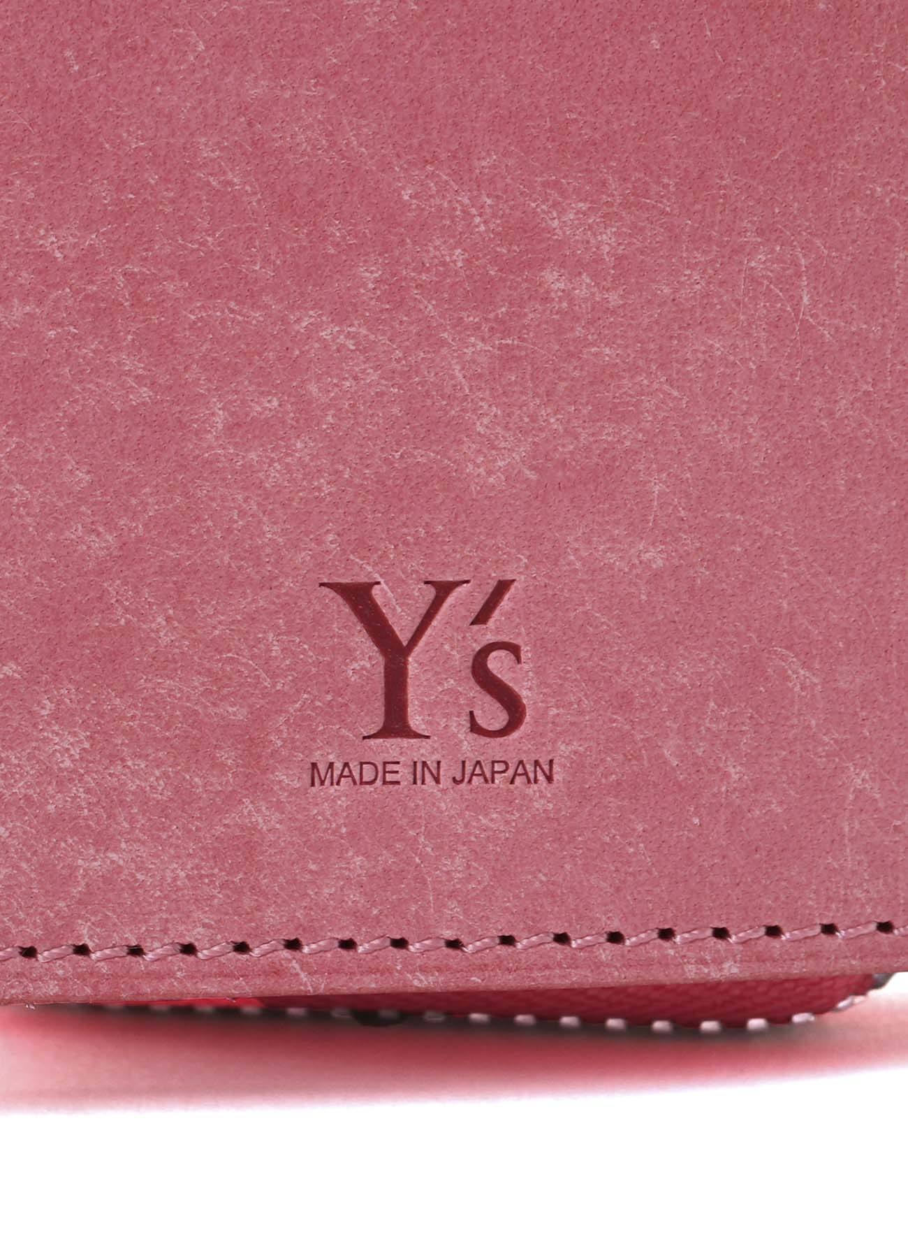 NUBUCK LEATHER TRIFOLD WALLET