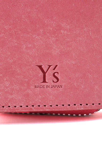 NUBUCK LEATHER TRIFOLD WALLET