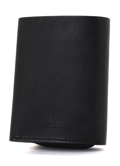NUBUCK LEATHER TRIFOLD WALLET