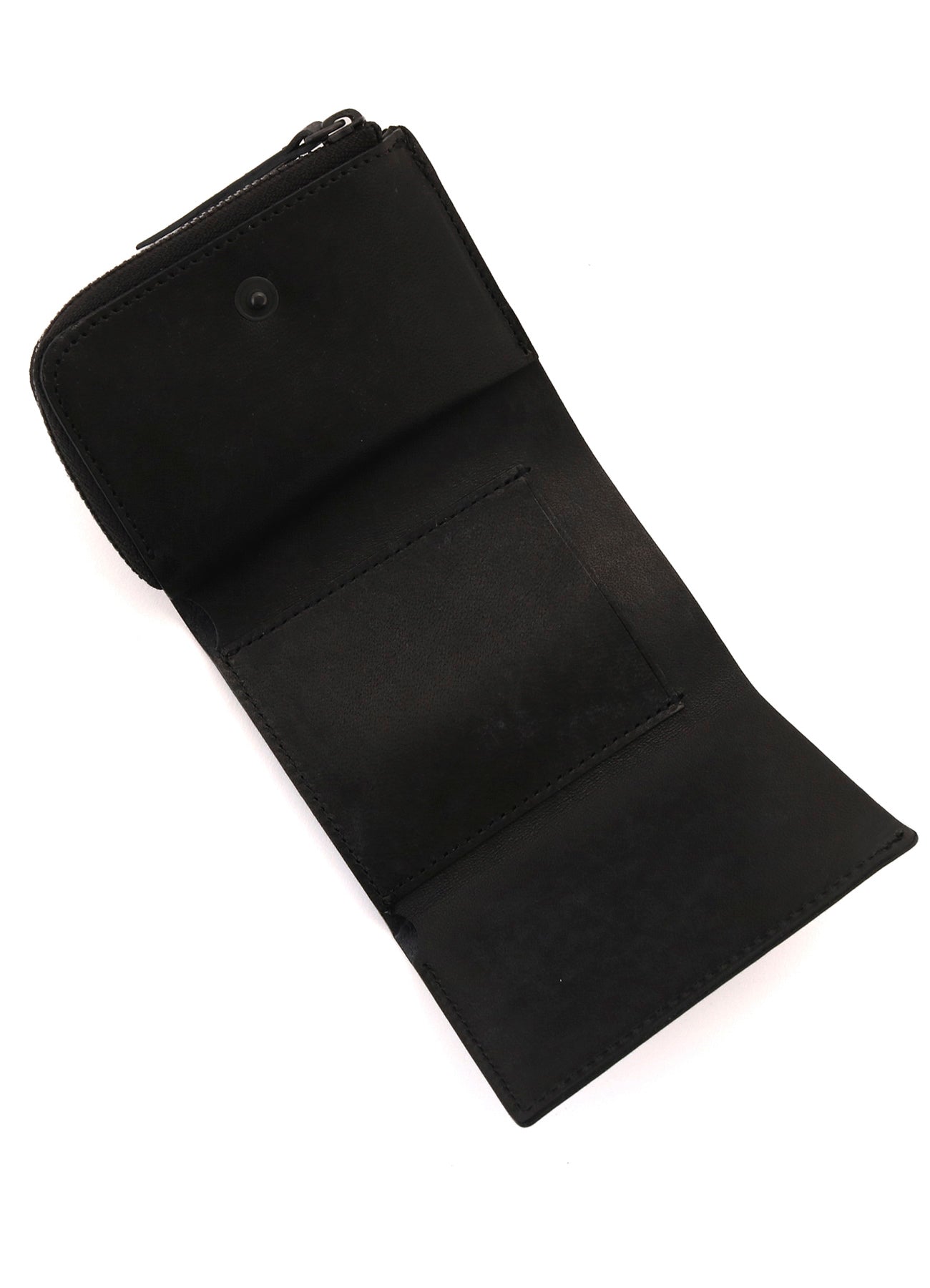 NUBUCK LEATHER TRIFOLD WALLET – THE SHOP YOHJI YAMAMOTO