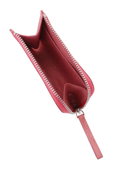 NUBUCK LEATHER L-SHAPE WALLET S