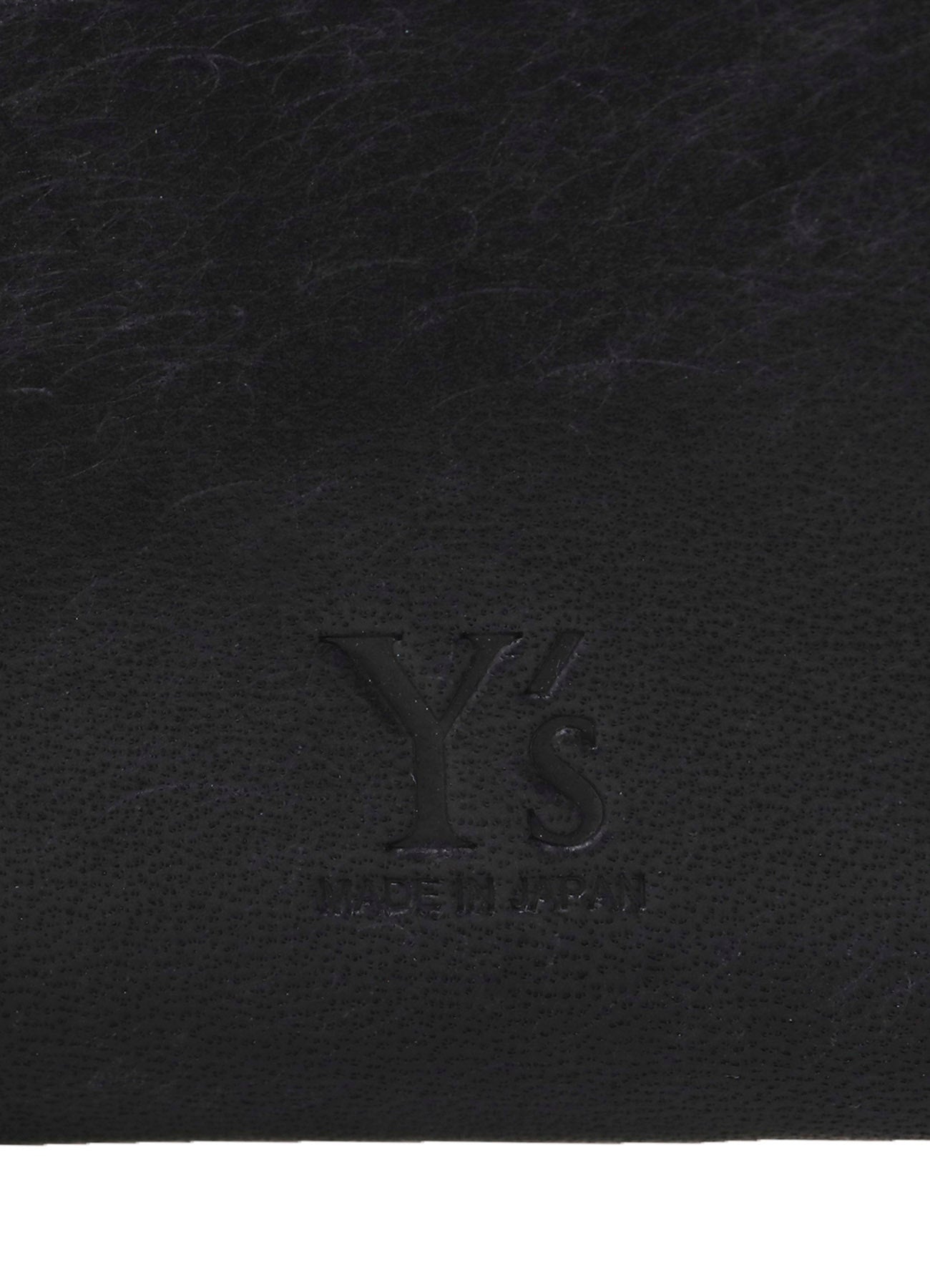 NUBUCK LEATHER L-SHAPE WALLET S