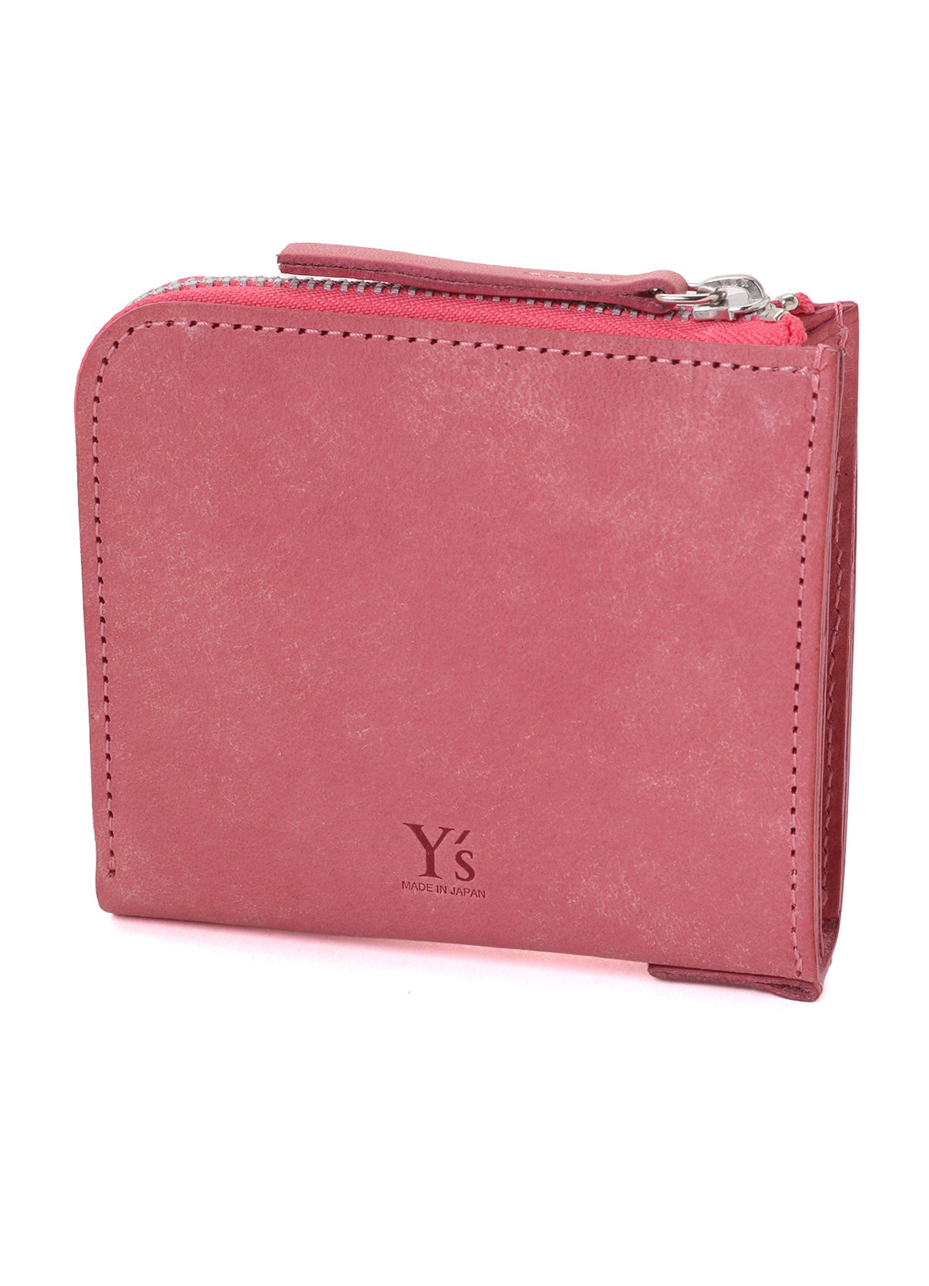 NUBUCK LEATHER L-SHAPE WALLET M – THE SHOP YOHJI YAMAMOTO