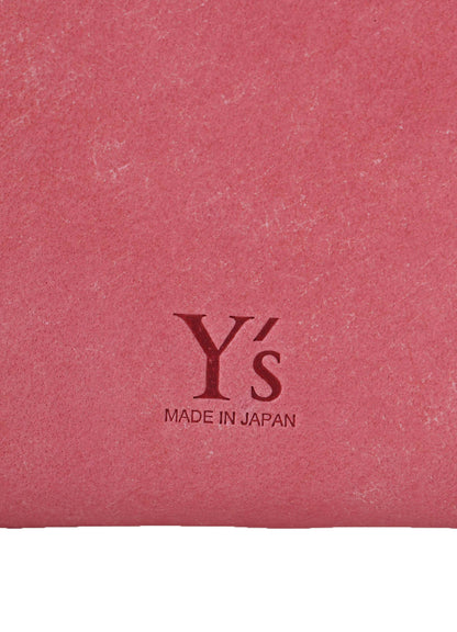 NUBUCK LEATHER L-SHAPE WALLET M