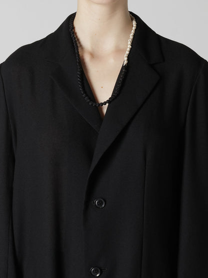 SMALL SILK BALL NECKLACE