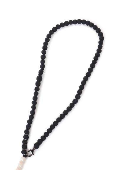 SMALL SILK BALL NECKLACE