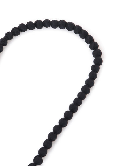 SMALL SILK BALL NECKLACE