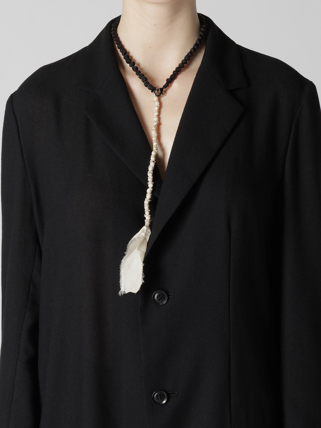 SMALL SILK BALL NECKLACE – THE SHOP YOHJI YAMAMOTO