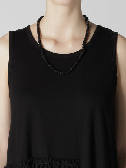 SMALL SILK BALL NECKLACE