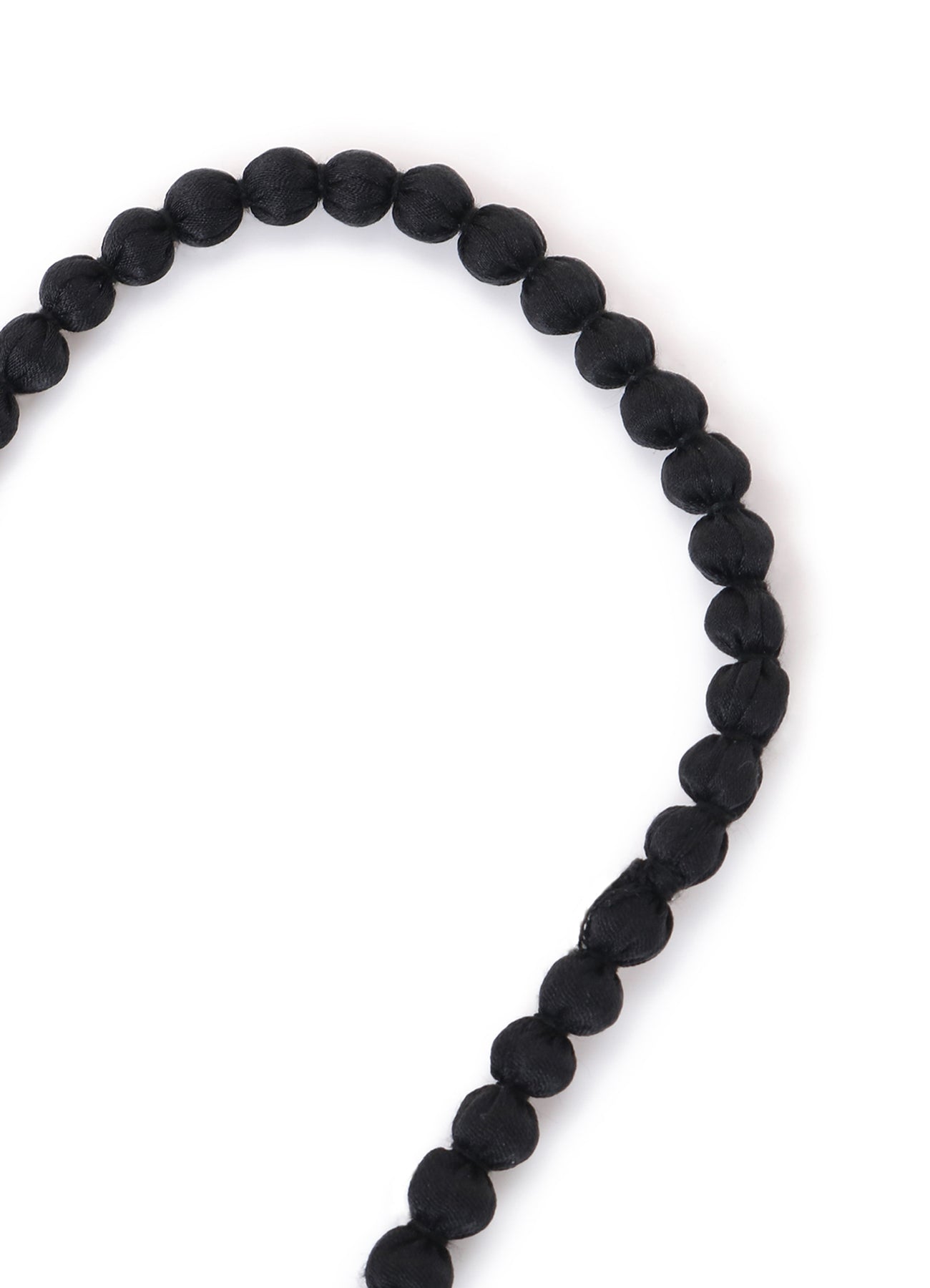 SMALL SILK BALL NECKLACE