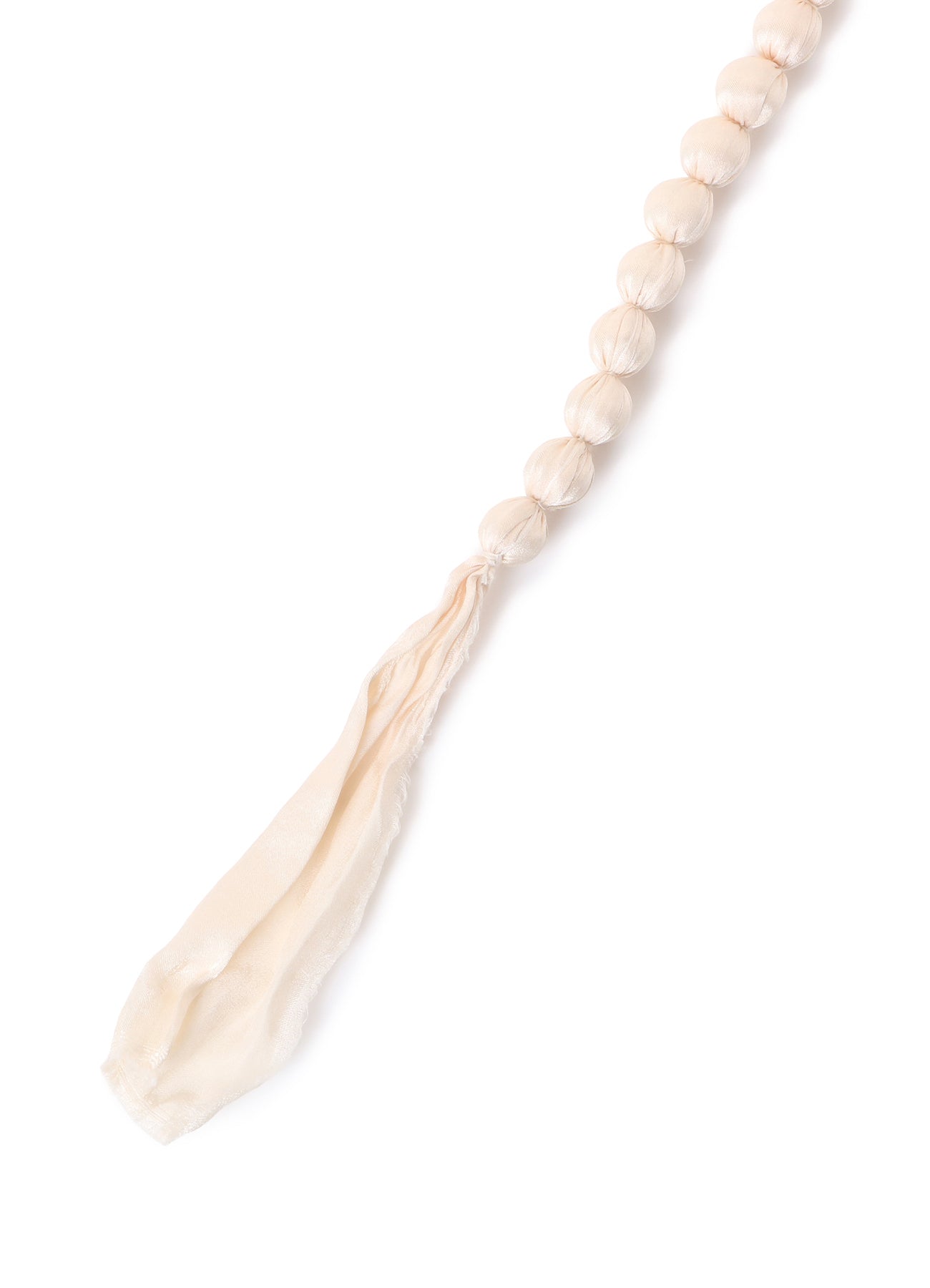 BIG SILK BALL NECKLACE