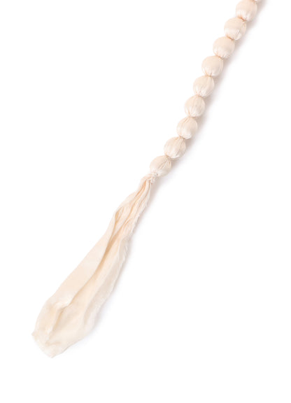 BIG SILK BALL NECKLACE