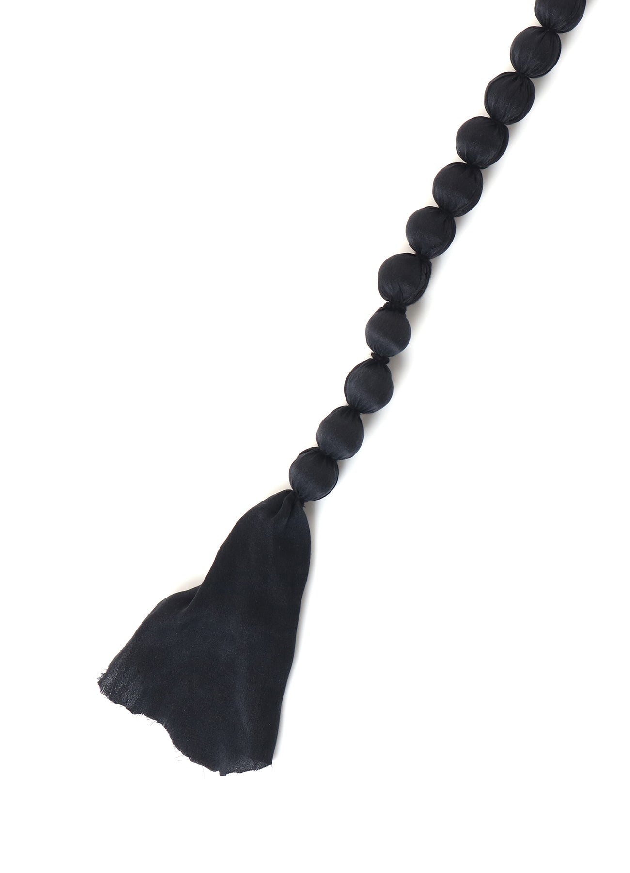 BIG SILK BALL NECKLACE