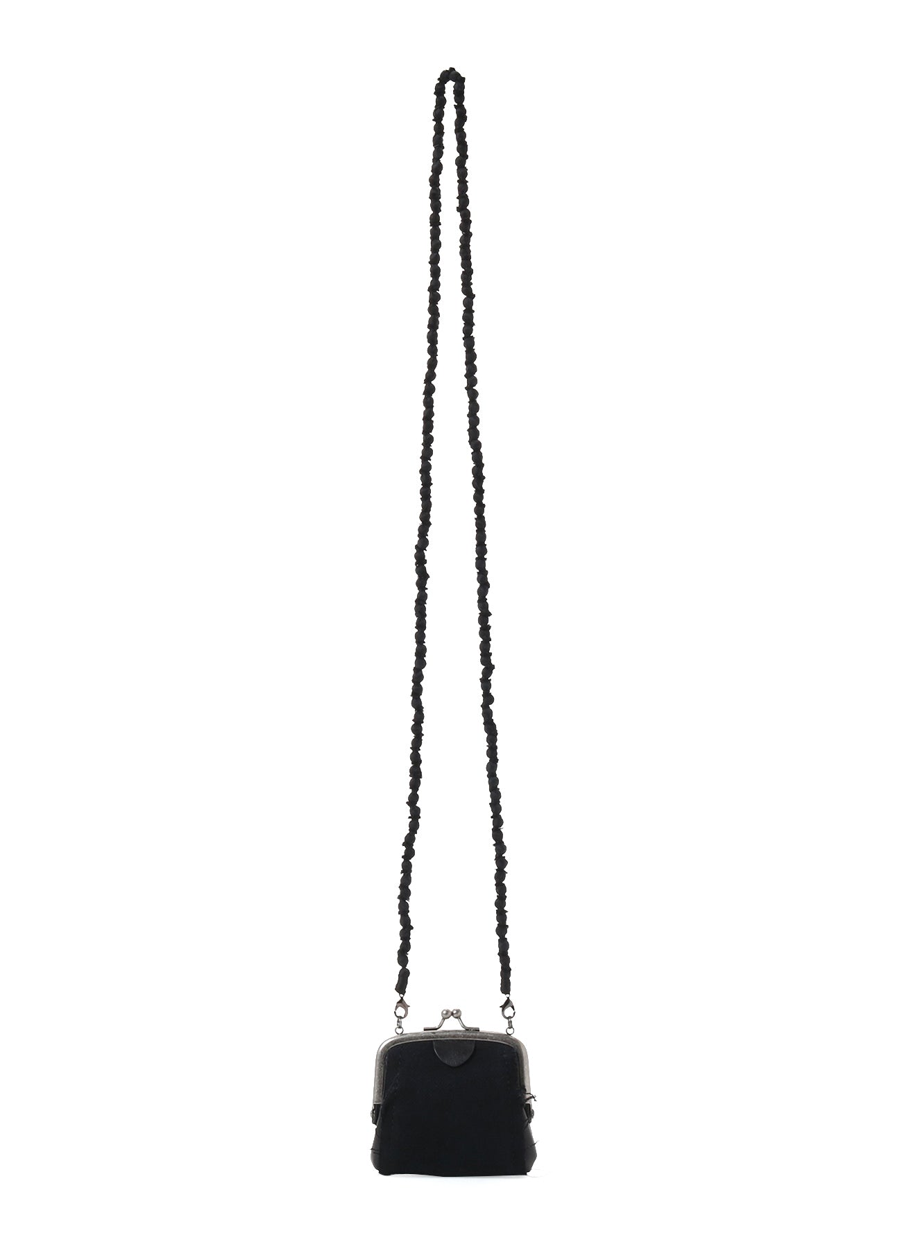 SOFT LEATHER SILK BALL METAL CLASP NECKLACE – THE SHOP YOHJI YAMAMOTO