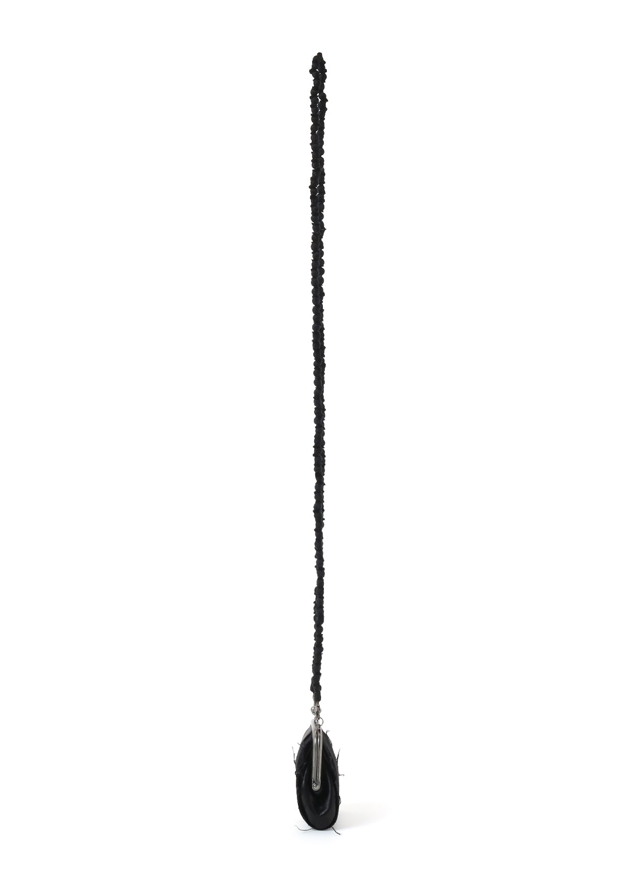 SOFT LEATHER SILK BALL METAL CLASP NECKLACE – THE SHOP YOHJI YAMAMOTO