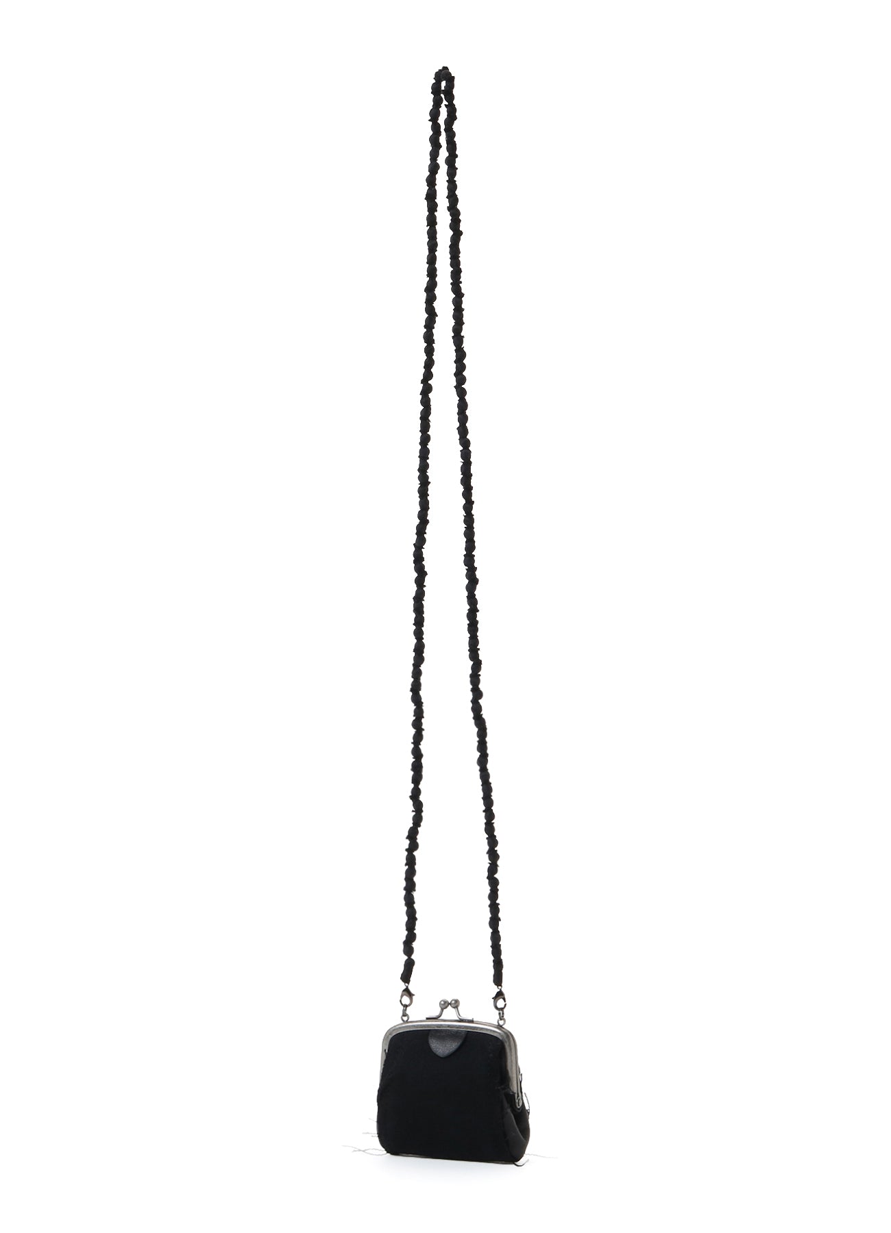 SOFT LEATHER SILK BALL METAL CLASP NECKLACE – THE SHOP YOHJI YAMAMOTO