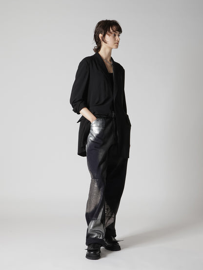 BRASS SILVER NECKLACE B