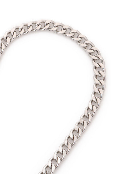 BRASS SILVER NECKLACE B