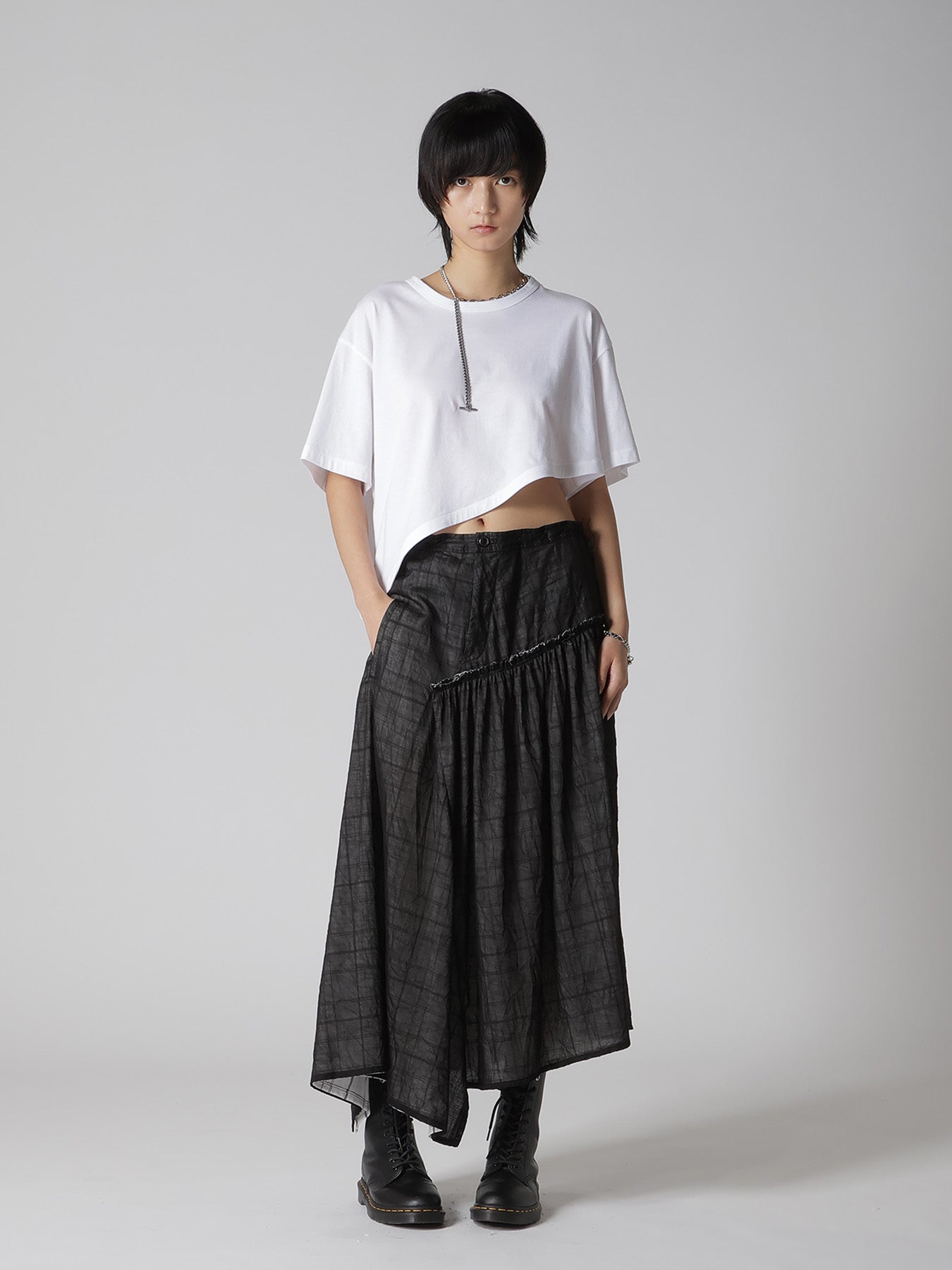 赤いモチーフの絵　k.murata BRASS SILVER NECKLACE B – THE SHOP YOHJI YAMAMOTO