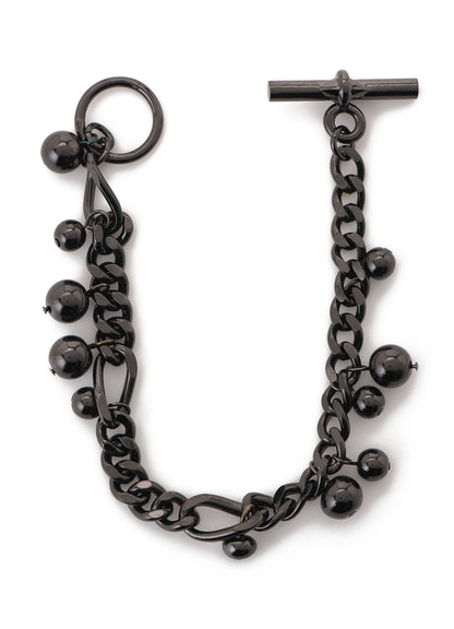 BRASS SILVER BALL BRACELET